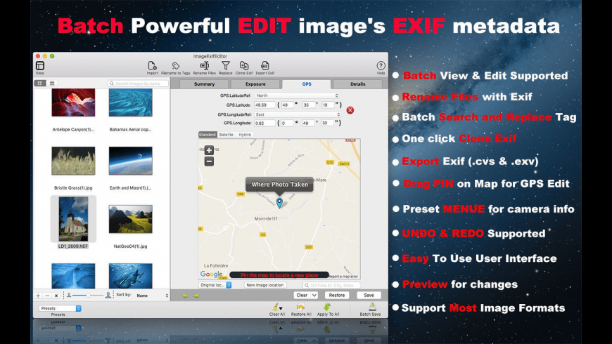 Exif Editor For Mac Free